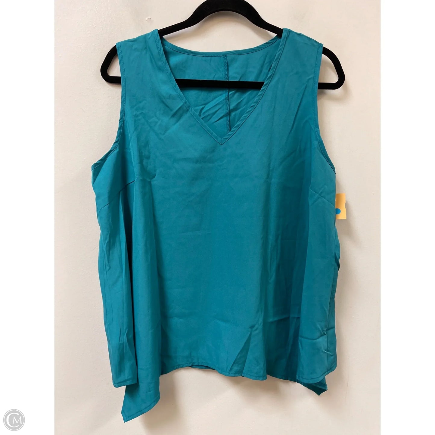 Top Sleeveless By Shein In Blue, Size: Xl