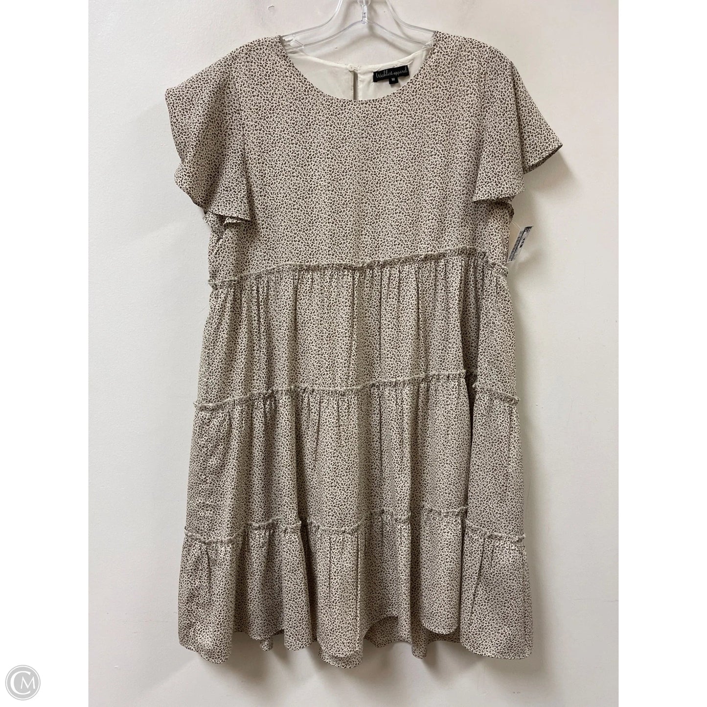 Dress Casual Midi By Wishlist In Animal Print, Size: M