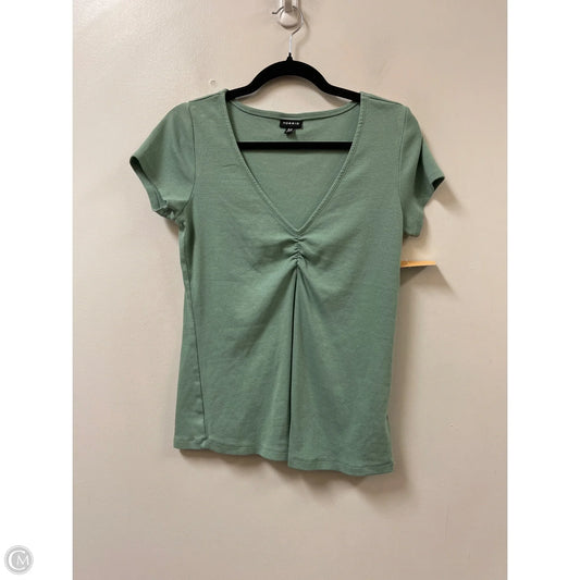 Top Short Sleeve By Torrid In Green, Size: L