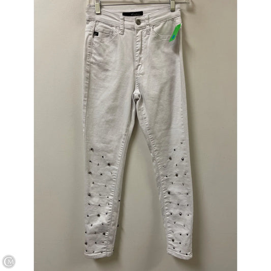 Jeans Skinny By Kancan In White, Size: 2