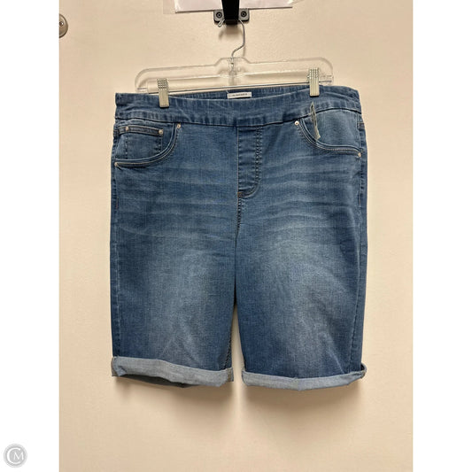 Shorts By West Bound In Blue Denim, Size: 14