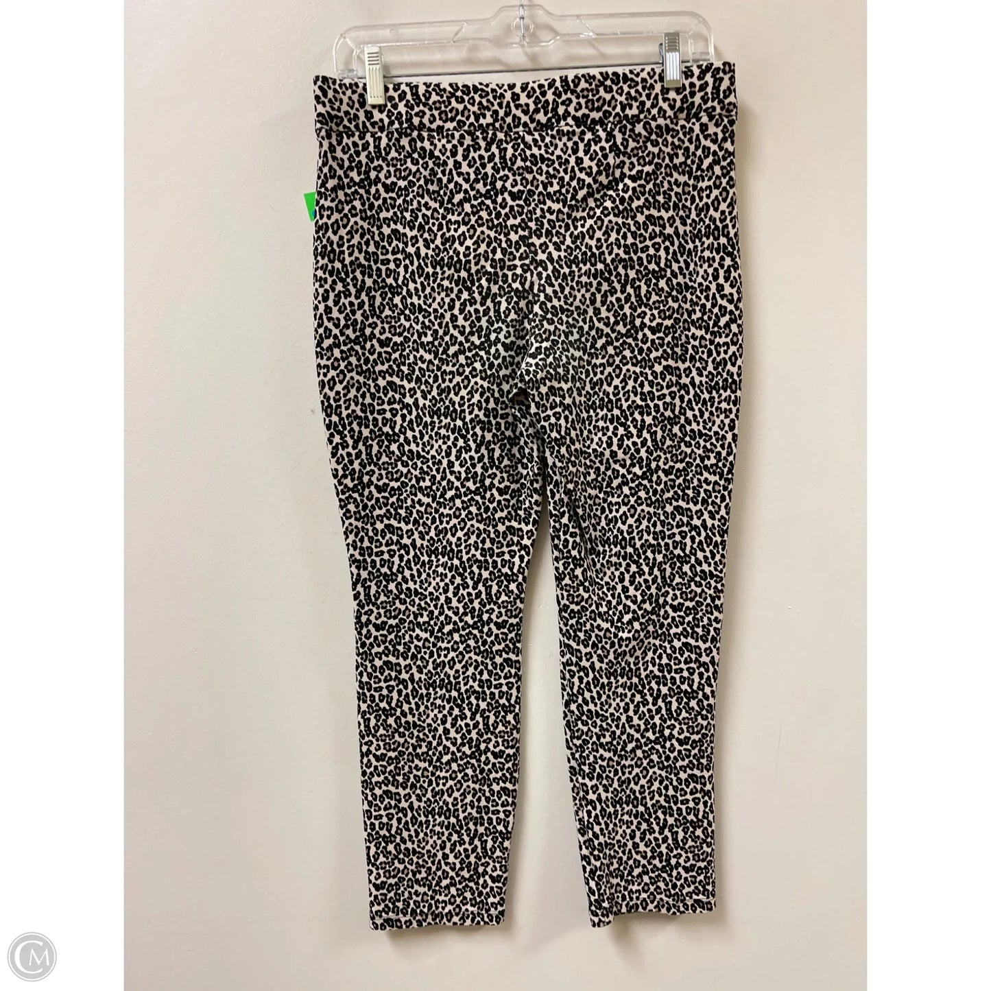 Pants Leggings By Chicos In Animal Print, Size: 6
