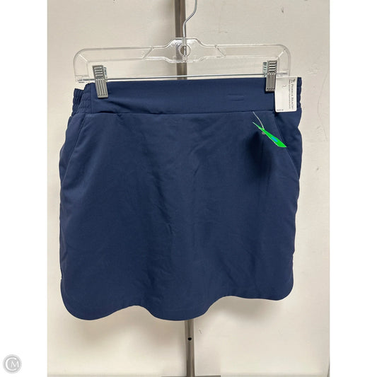 Athletic Skort By Pebble Beach In Navy, Size: 10
