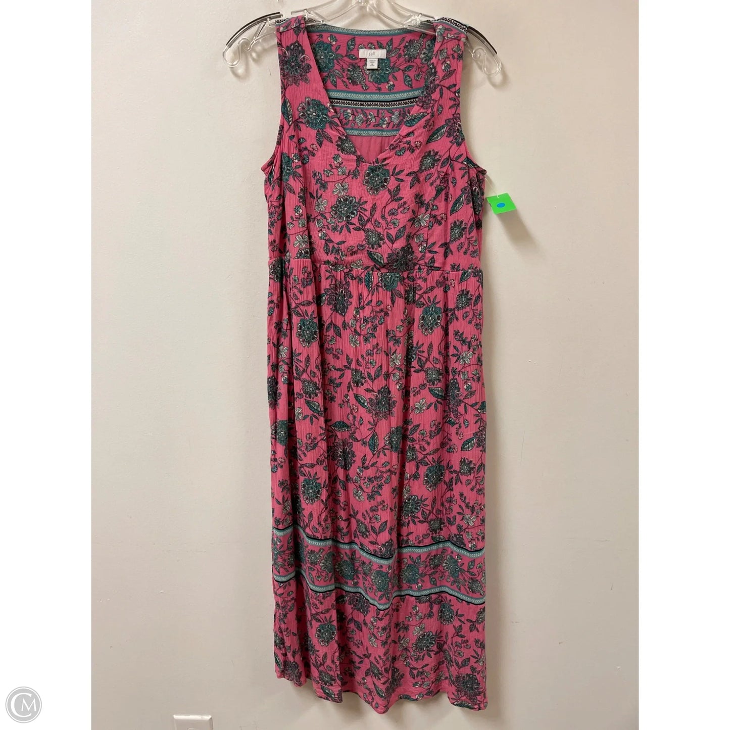 Dress Casual Maxi By J. Jill In Pink, Size: Xs