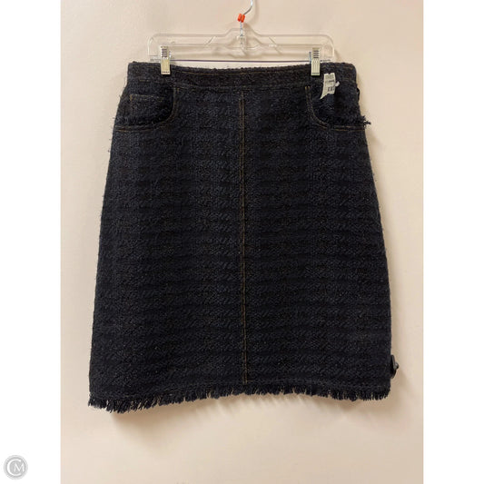 Skirt Designer By Tory Burch In Navy, Size: 14