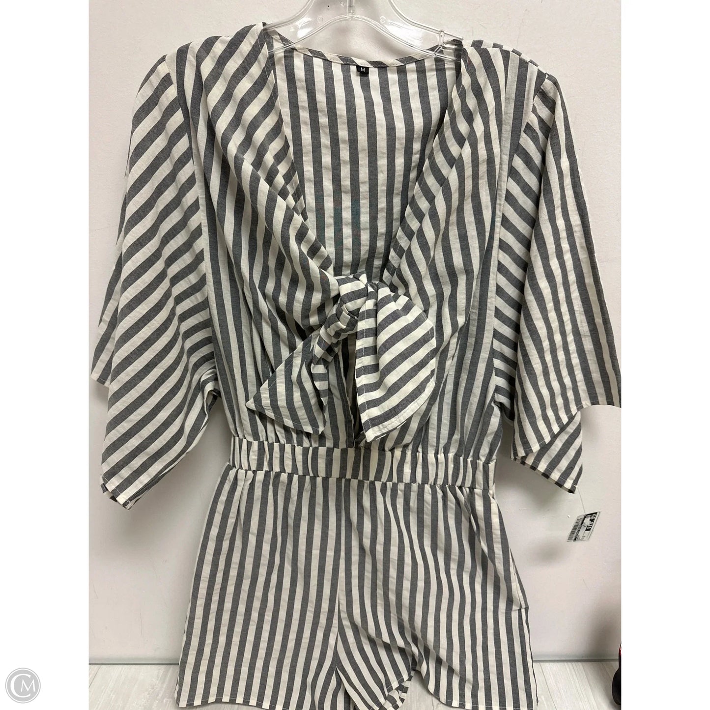 Romper By Clothes Mentor In Grey, Size: M