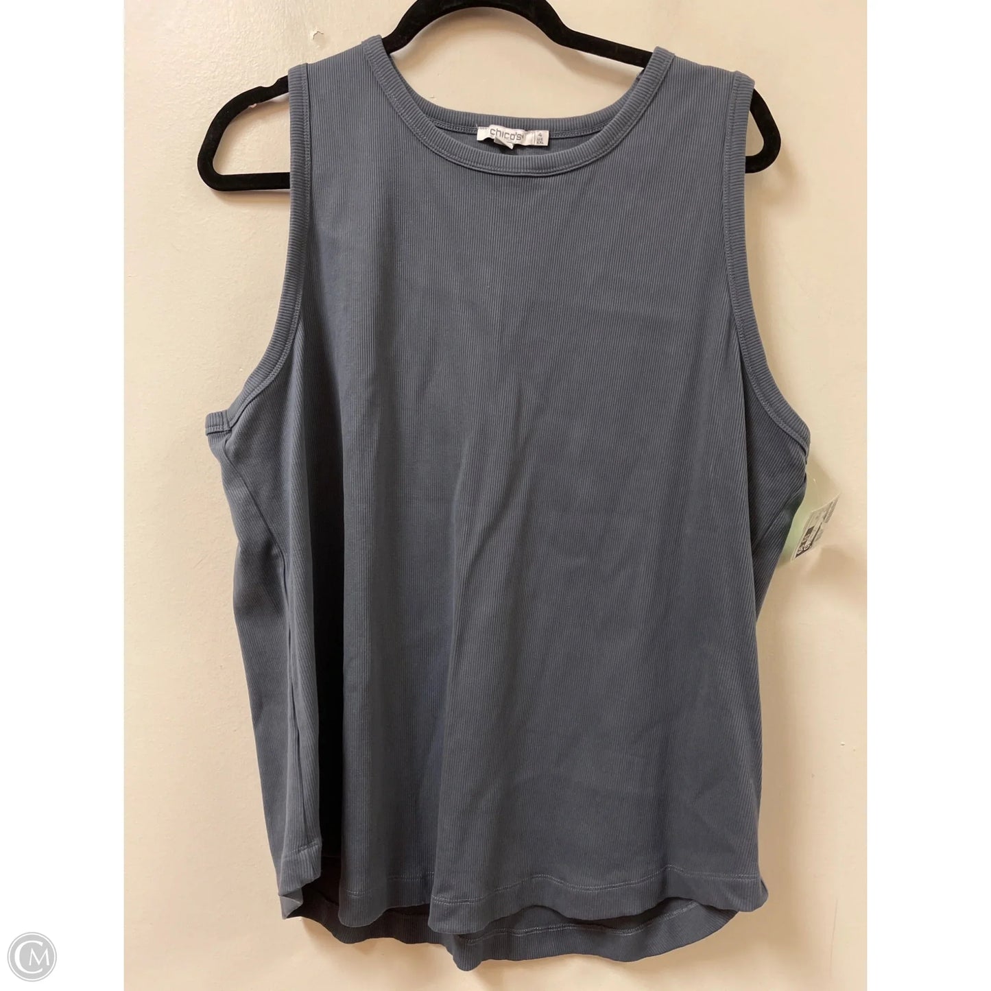 Tank Top By Chicos In Blue, Size: 2x
