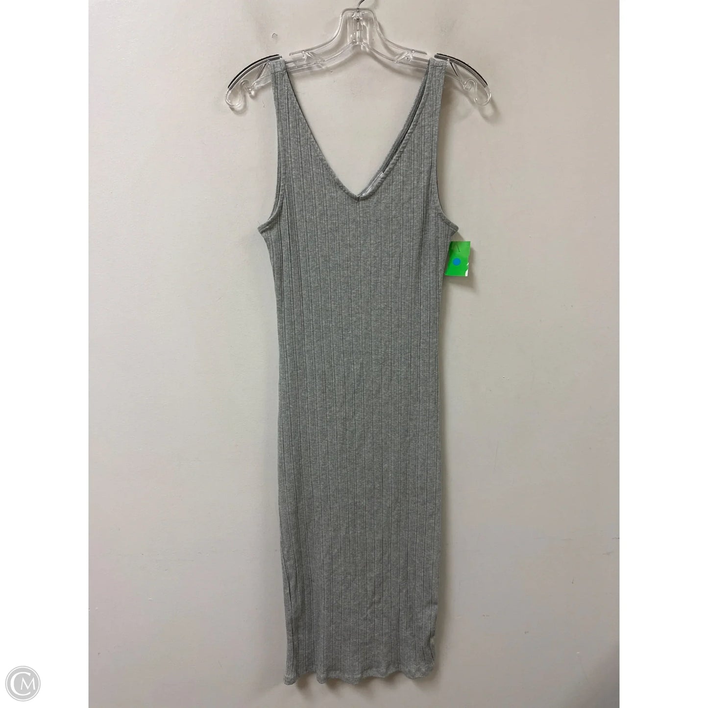 Dress Casual Maxi By Sage In Grey, Size: M