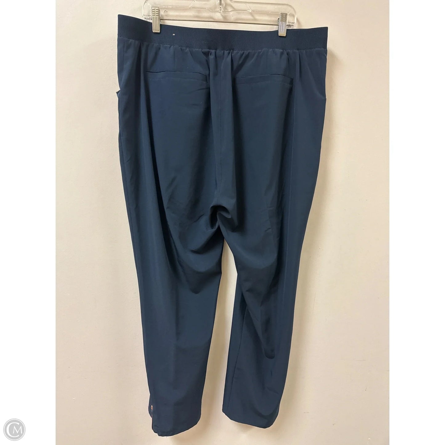 Athletic Pants By Soft Surroundings In Navy, Size: 18
