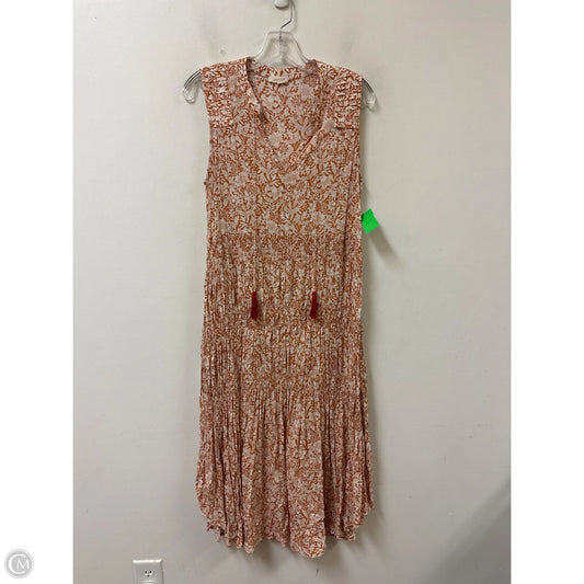 Dress Casual Maxi By Mystree In Orange, Size: S