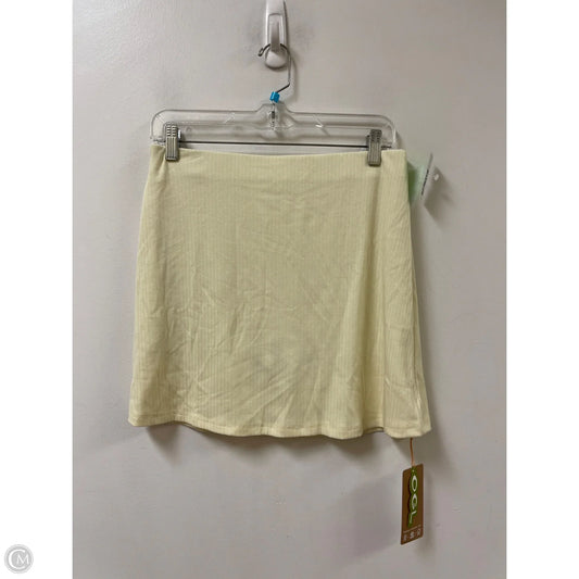 Athletic Skort By Clothes Mentor In Yellow, Size: 8
