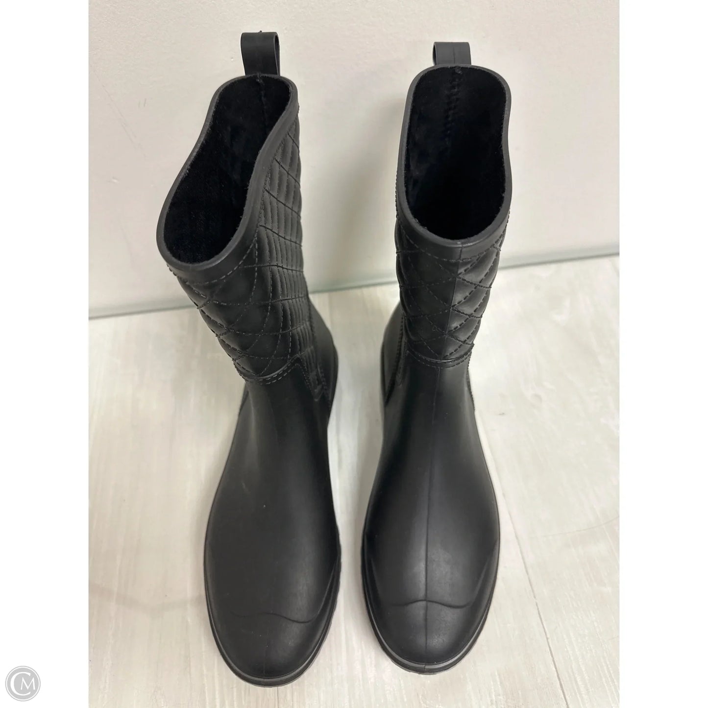 Boots Rain By Clothes Mentor In Black, Size: 8.5