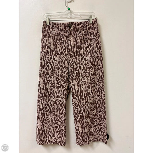 Pants Cargo & Utility By Maeve In Animal Print, Size: 8