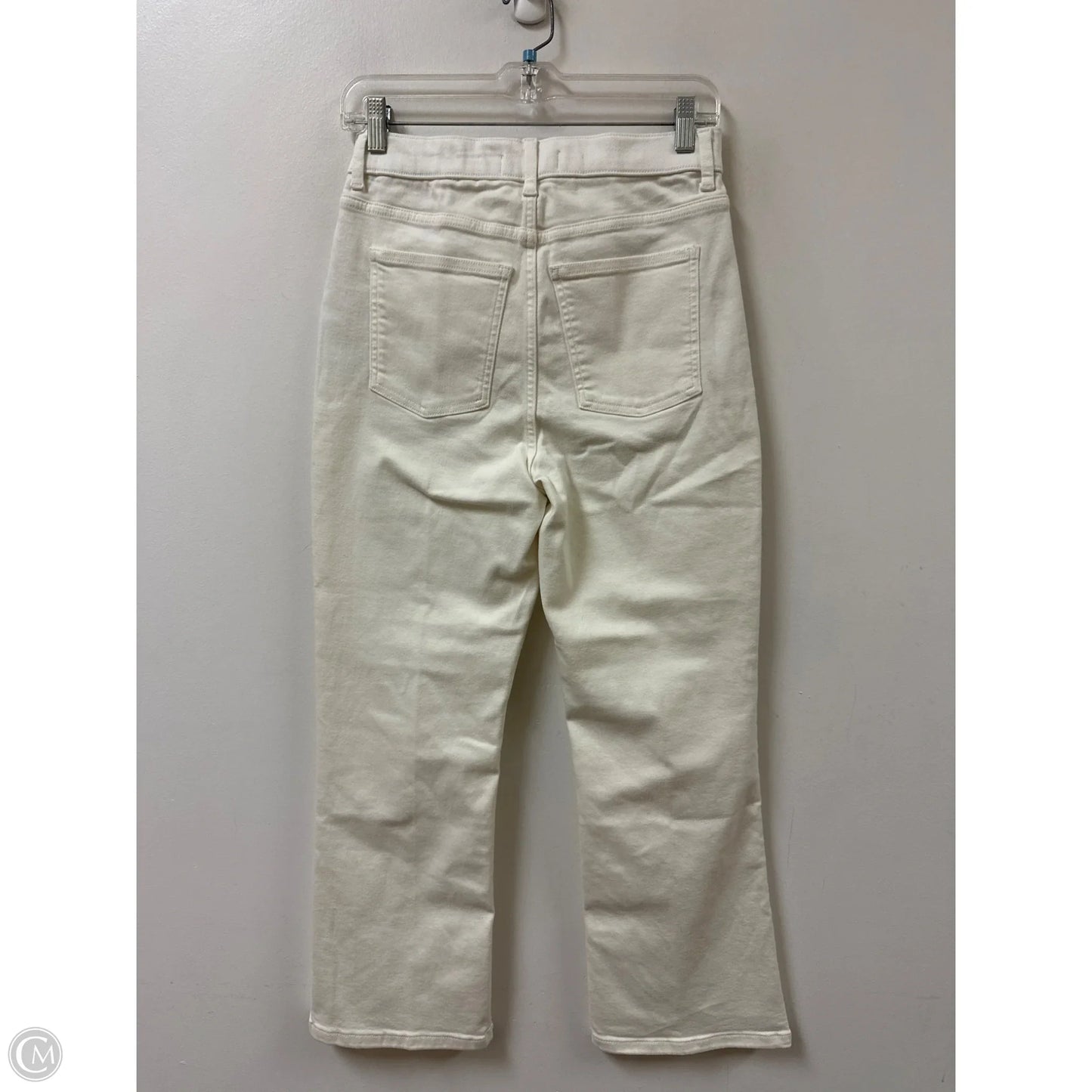 Jeans Boot Cut By Spanx In Cream, Size: 10