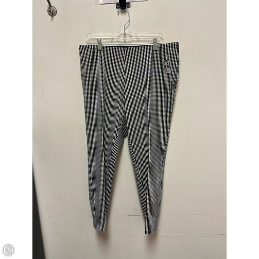 Pants Leggings By A New Day In Black & White, Size: 14