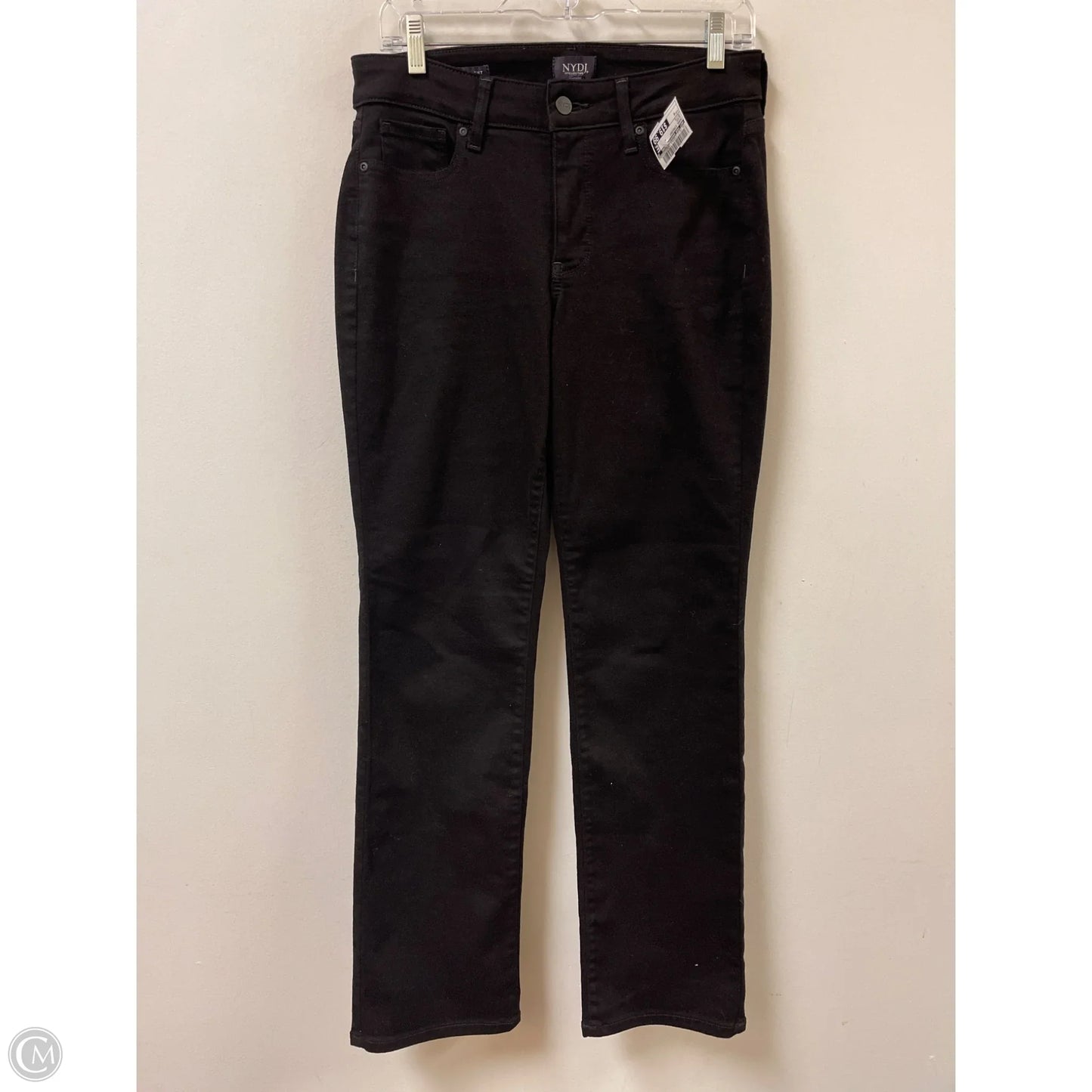 Jeans Straight By Not Your Daughters Jeans In Black, Size: 8