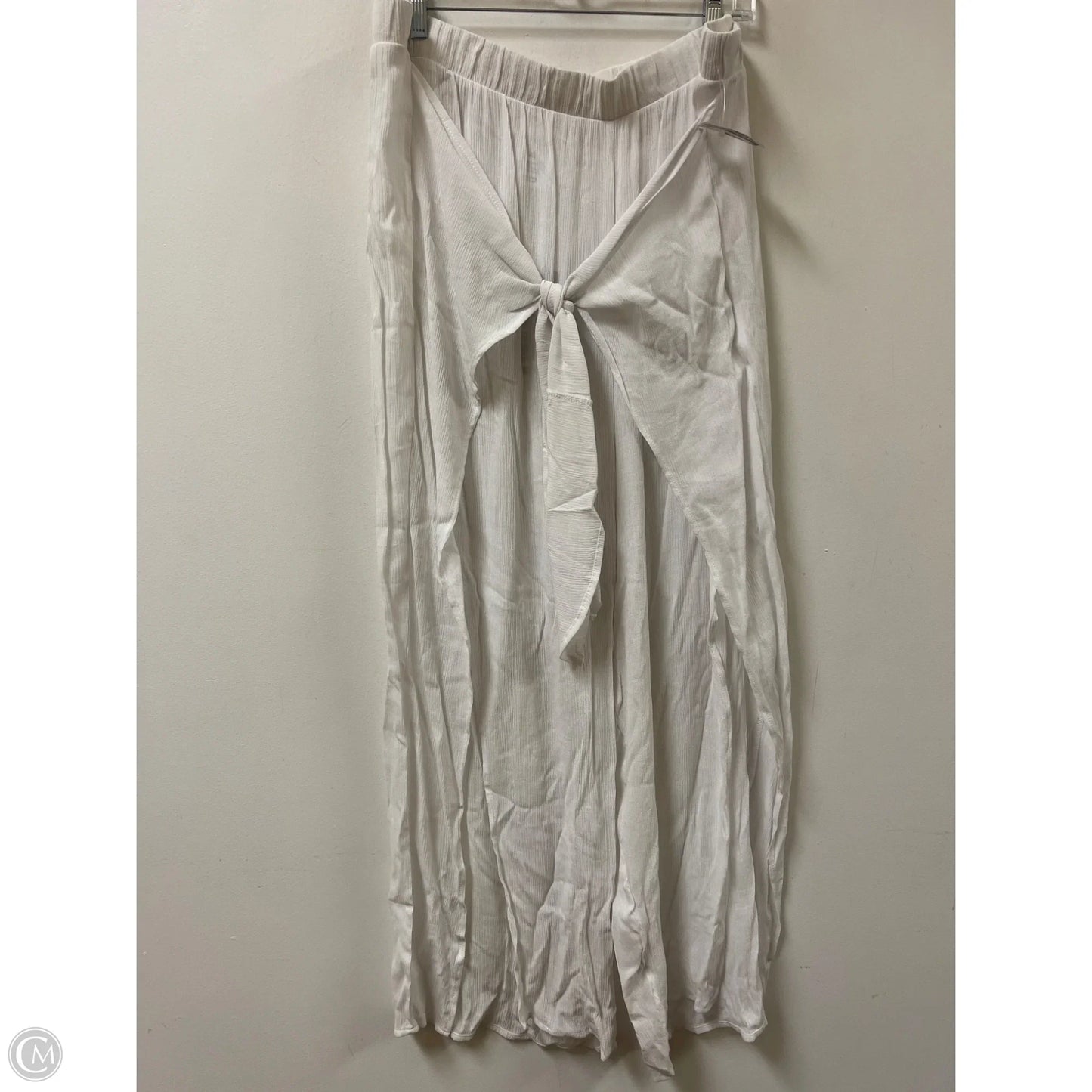 Pants Wide Leg By Serra In White, Size: 16