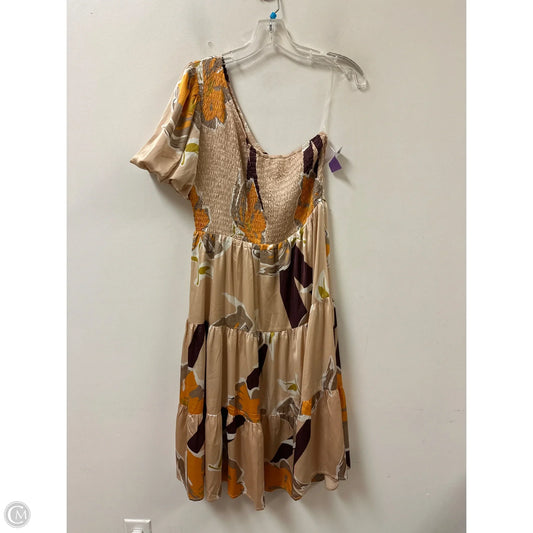 Dress Casual Maxi By Jodifl In Tan, Size: L