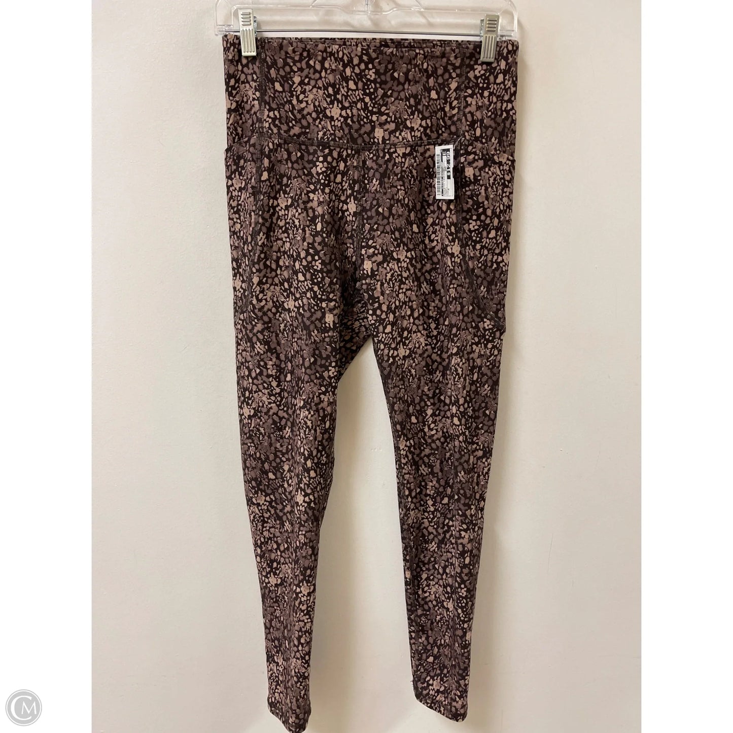 Athletic Leggings By Clothes Mentor In Brown, Size: M