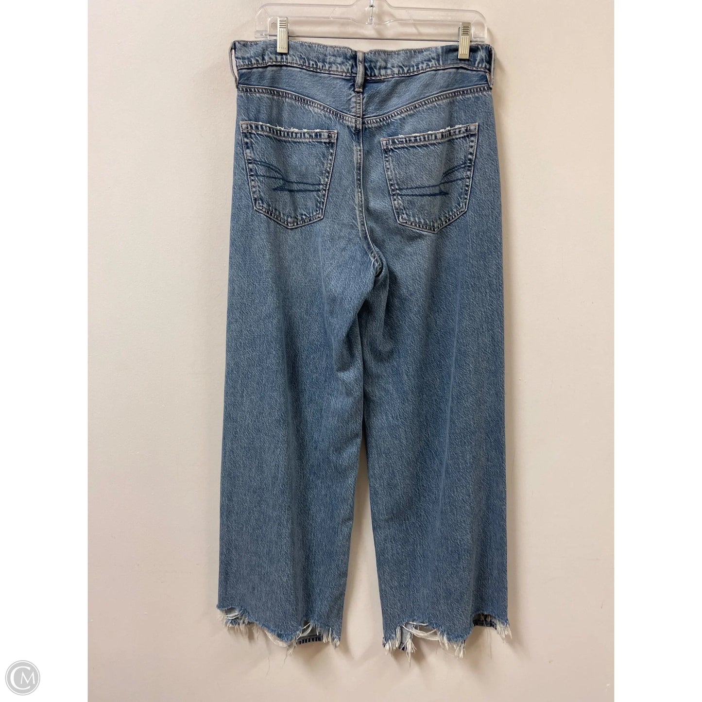 Jeans Boyfriend By American Eagle In Blue Denim, Size: 6