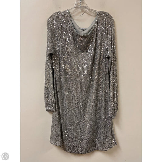 Dress Party Midi By Crown And Ivy In Silver, Size: L