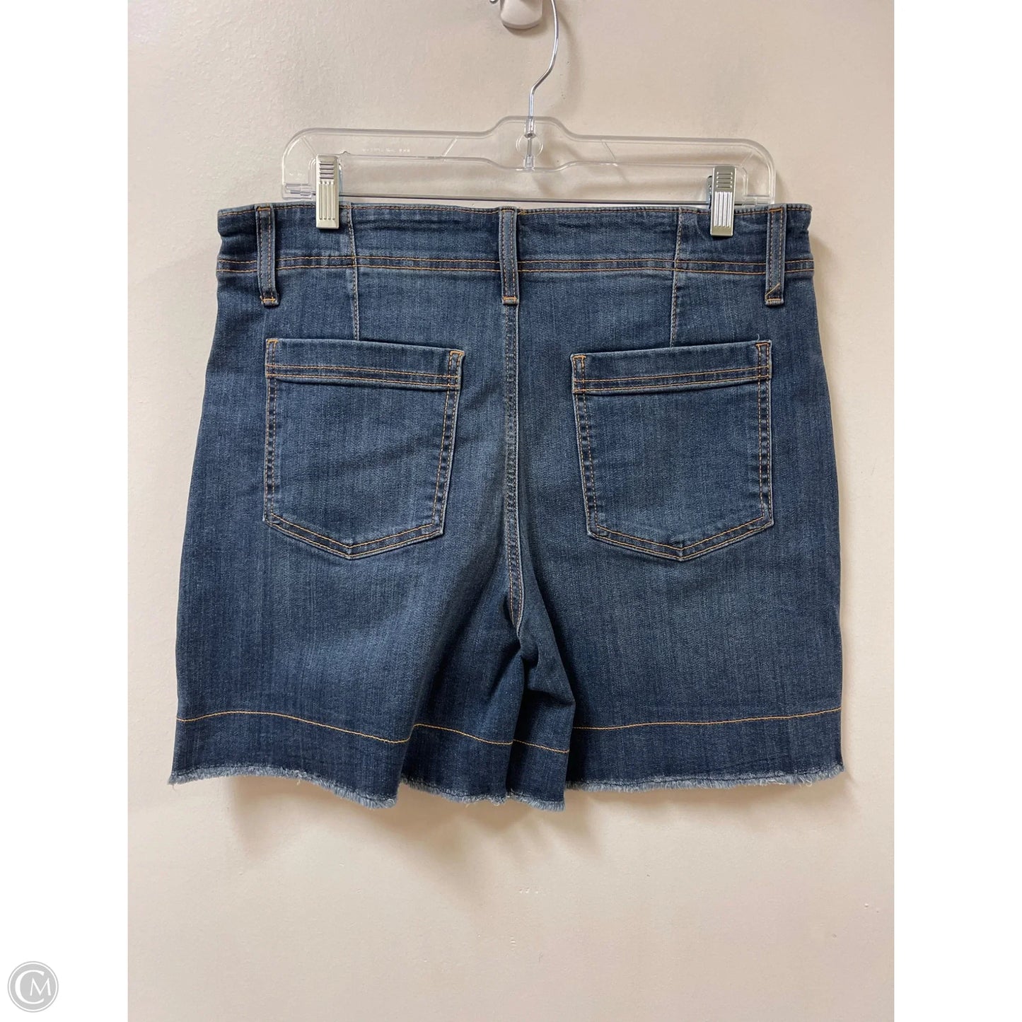 Shorts By Chicos In Blue Denim, Size: 8