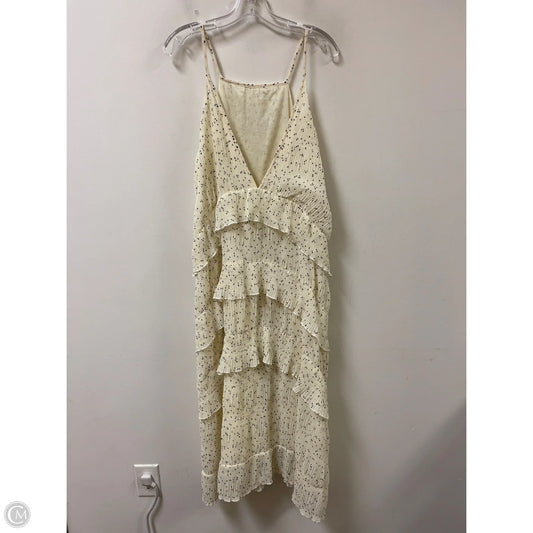 Dress Casual Maxi By Clothes Mentor In Cream, Size: S