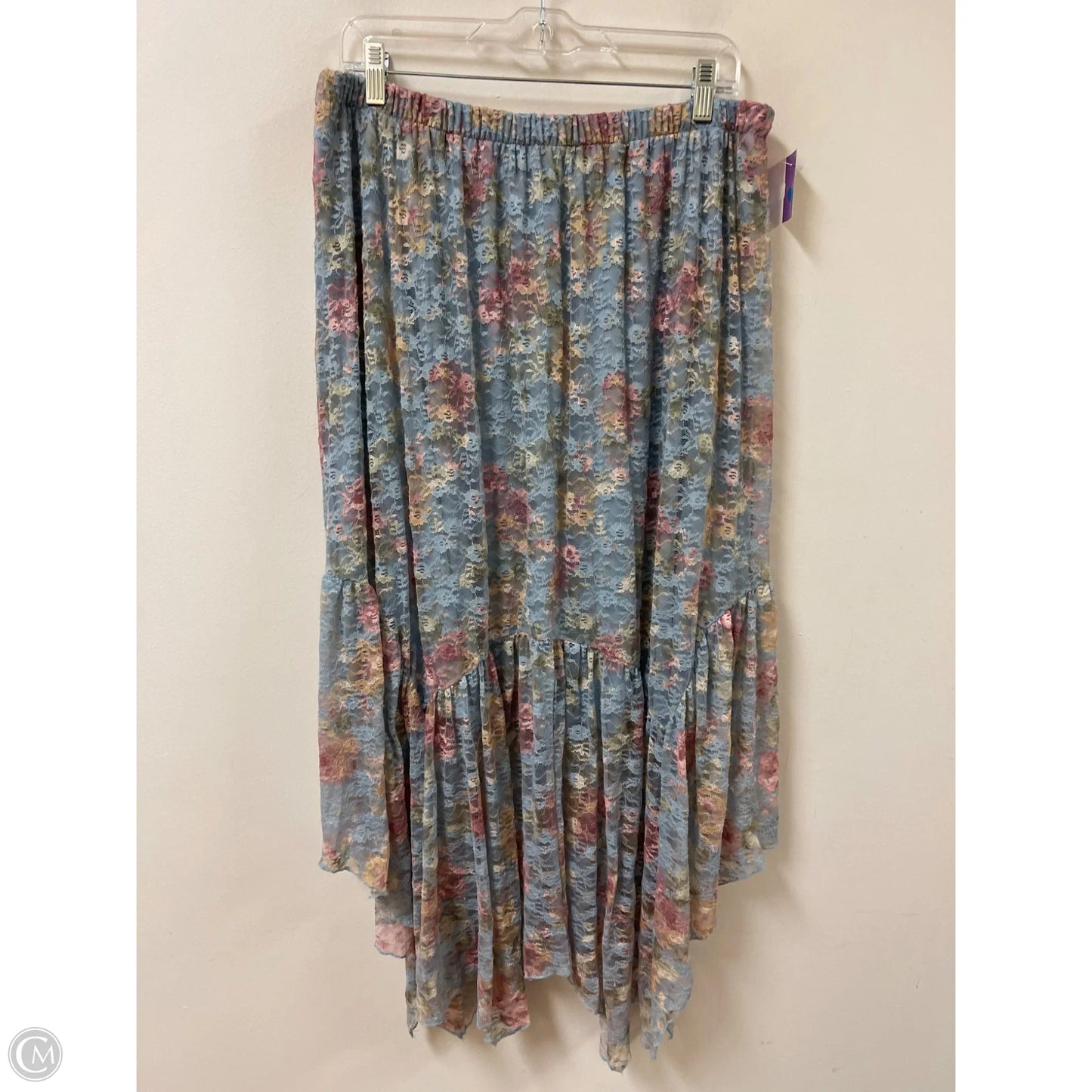 Skirt Maxi By Originality In Floral Print, Size: 16