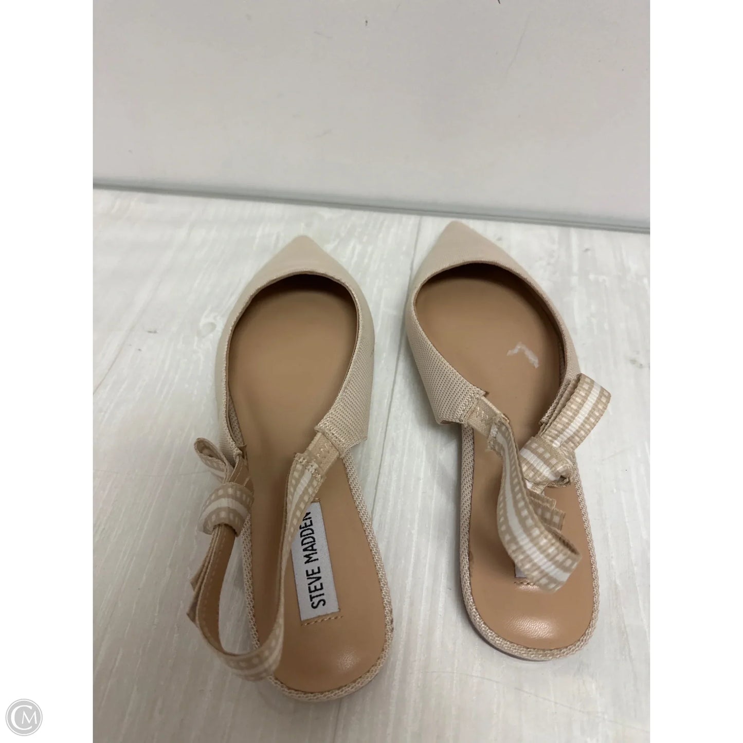 Sandals Flats By Steve Madden In Tan, Size: 9.5