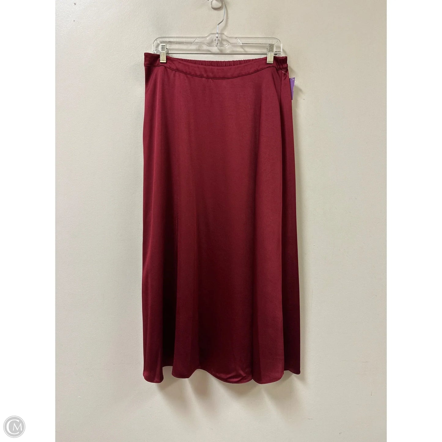 Skirt Maxi By Chicos In Red, Size: 8
