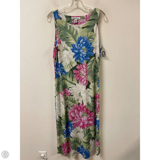 Dress Casual Maxi By Tommy Bahama In Floral Print, Size: M