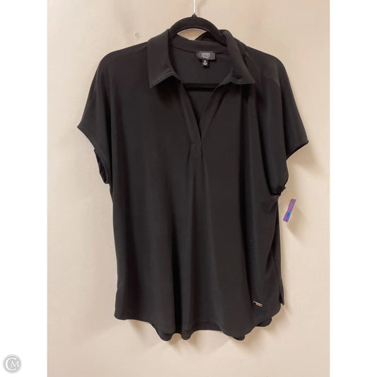 Top Short Sleeve By Jones New York In Black, Size: Xl