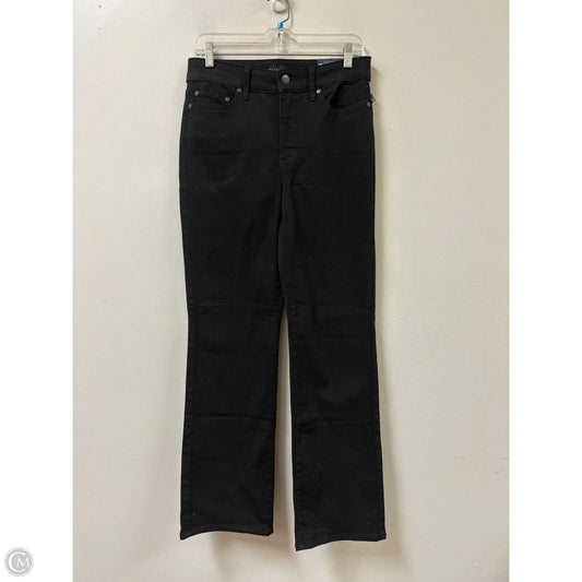 Jeans Straight By Talbots In Black, Size: 8