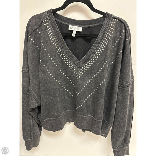 Sweater By Jessica Simpson In Black, Size: Xl