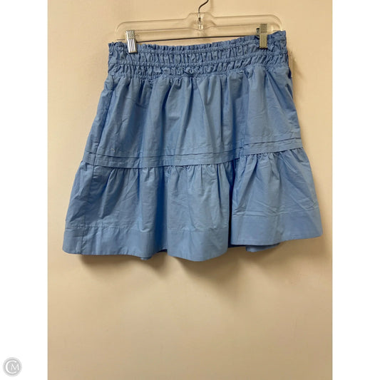Skirt Mini & Short By Anthropologie In Blue, Size: 10p