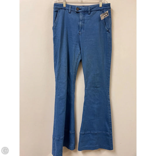 Jeans Flared By Free People In Blue, Size: 8