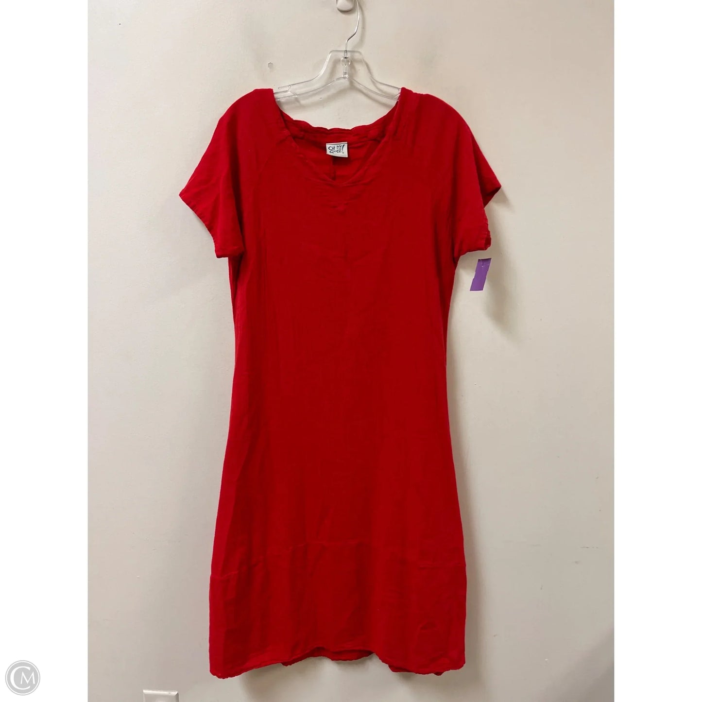 Dress Casual Maxi By Oh My Gauze In Red, Size: M