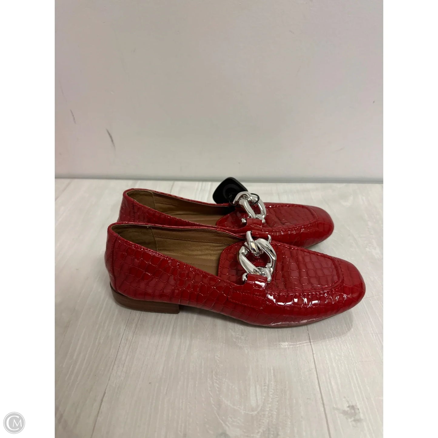 Shoes Flats By Donald Pliner In Red, Size: 7.5