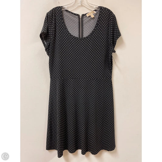 Dress Casual Midi By Michael By Michael Kors In Polkadot Pattern, Size: Xl