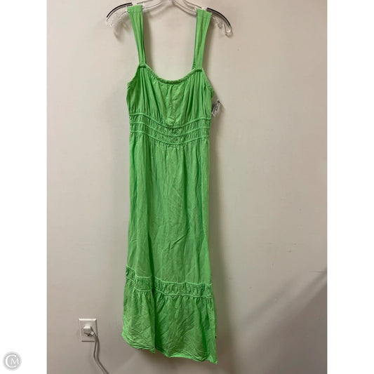 Dress Casual Maxi By Loft In Green, Size: M