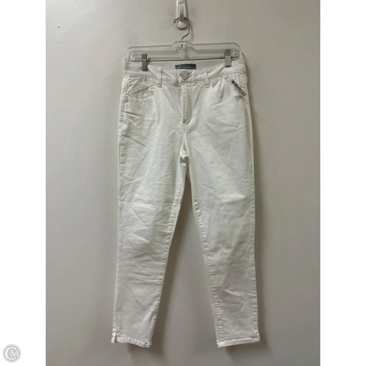 Jeans Skinny By Wit & Wisdom In White, Size: 6