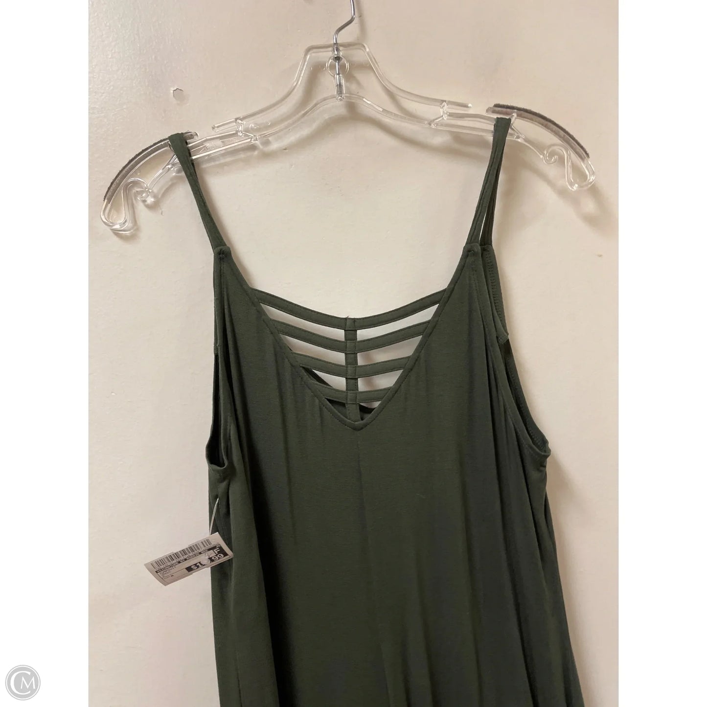 Jumpsuit By Signature By Robbie Bee In Green, Size: M