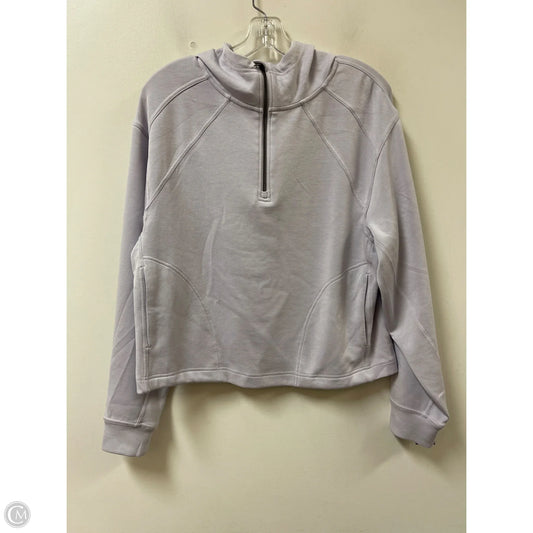 Athletic Sweatshirt Hoodie By Avia In Purple, Size: M