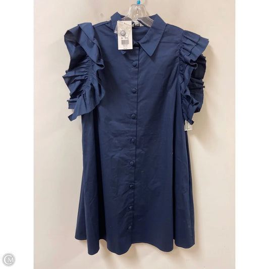Dress Casual Midi By Crown And Ivy In Navy, Size: L