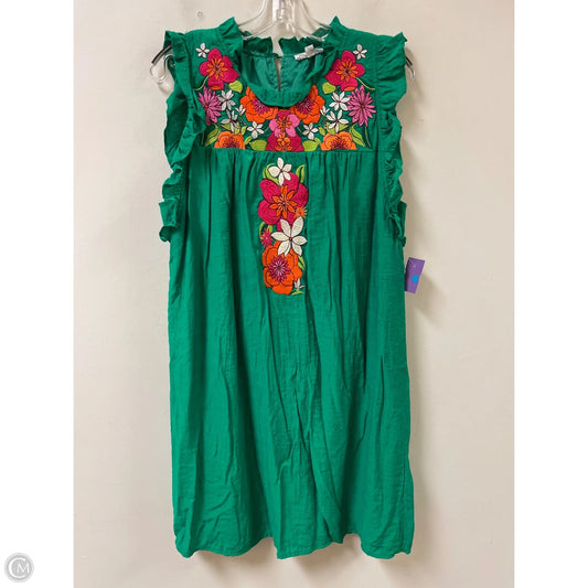 Dress Casual Midi By Thml In Green, Size: Xl