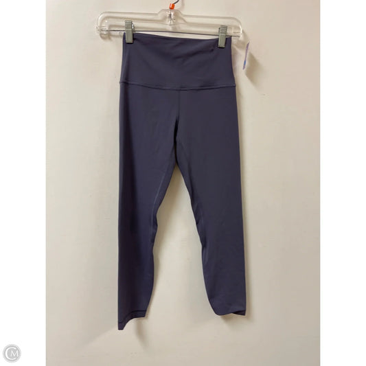 Athletic Leggings By Lululemon In Purple, Size: 4