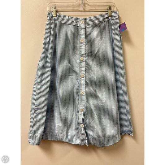 Skirt Midi By A New Day In Blue, Size: 8