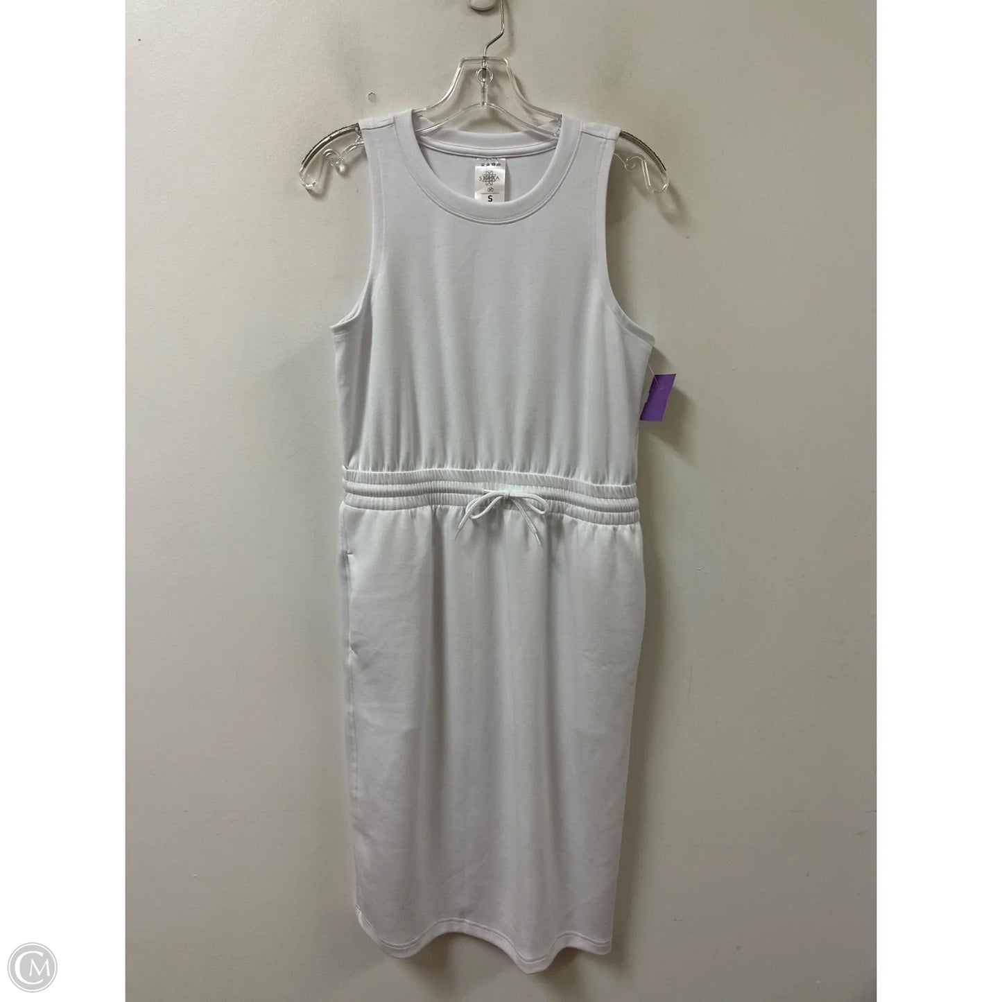 Dress Casual Midi By Serra In White, Size: S