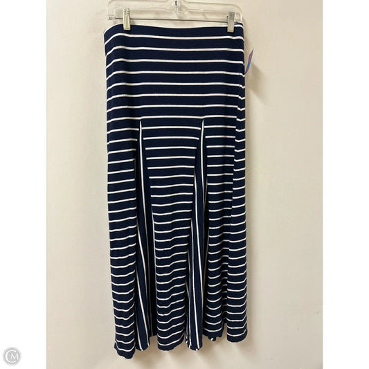 Skirt Maxi By Lauren By Ralph Lauren In Navy, Size: Mp