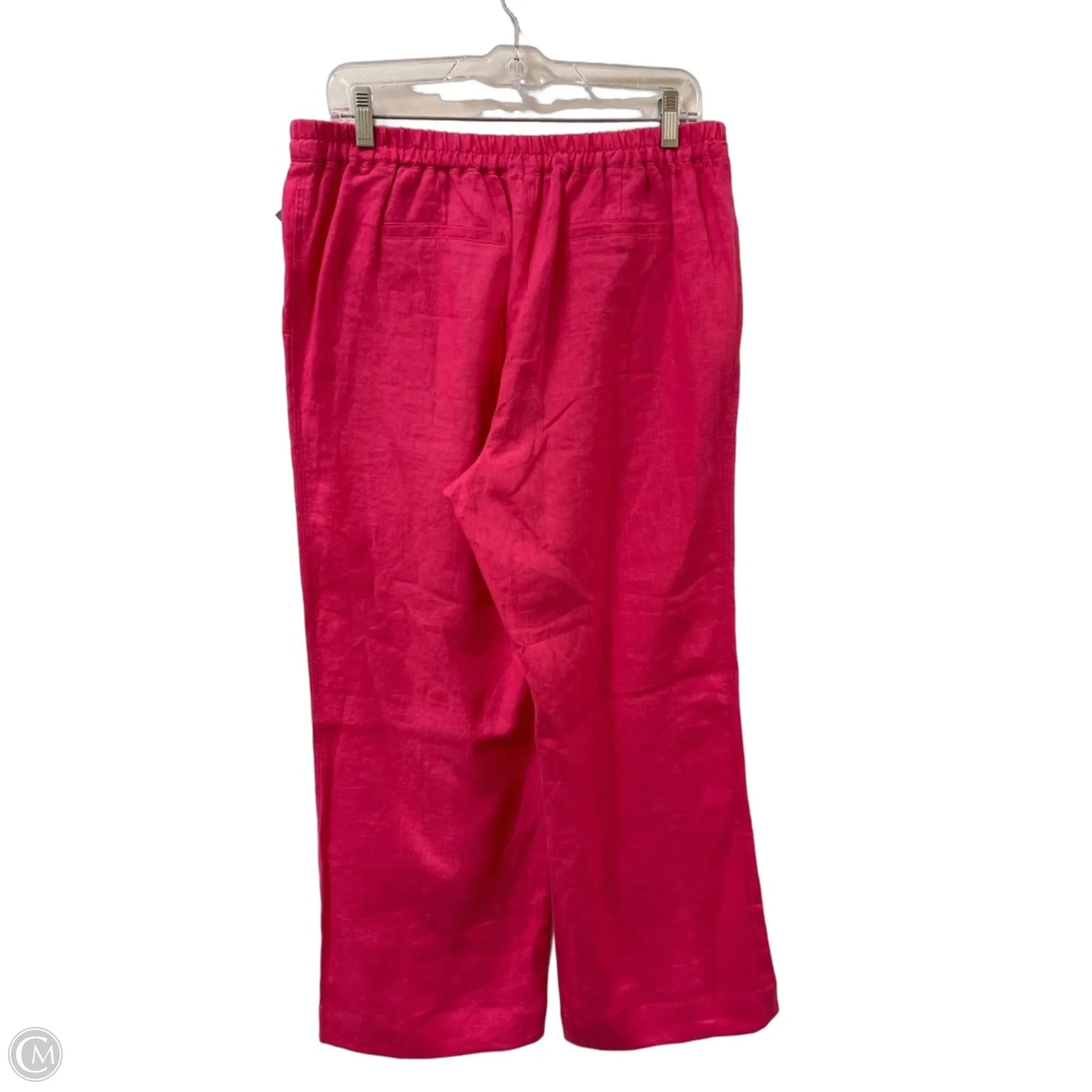 Pants Linen By Clothes Mentor In Pink, Size: 10